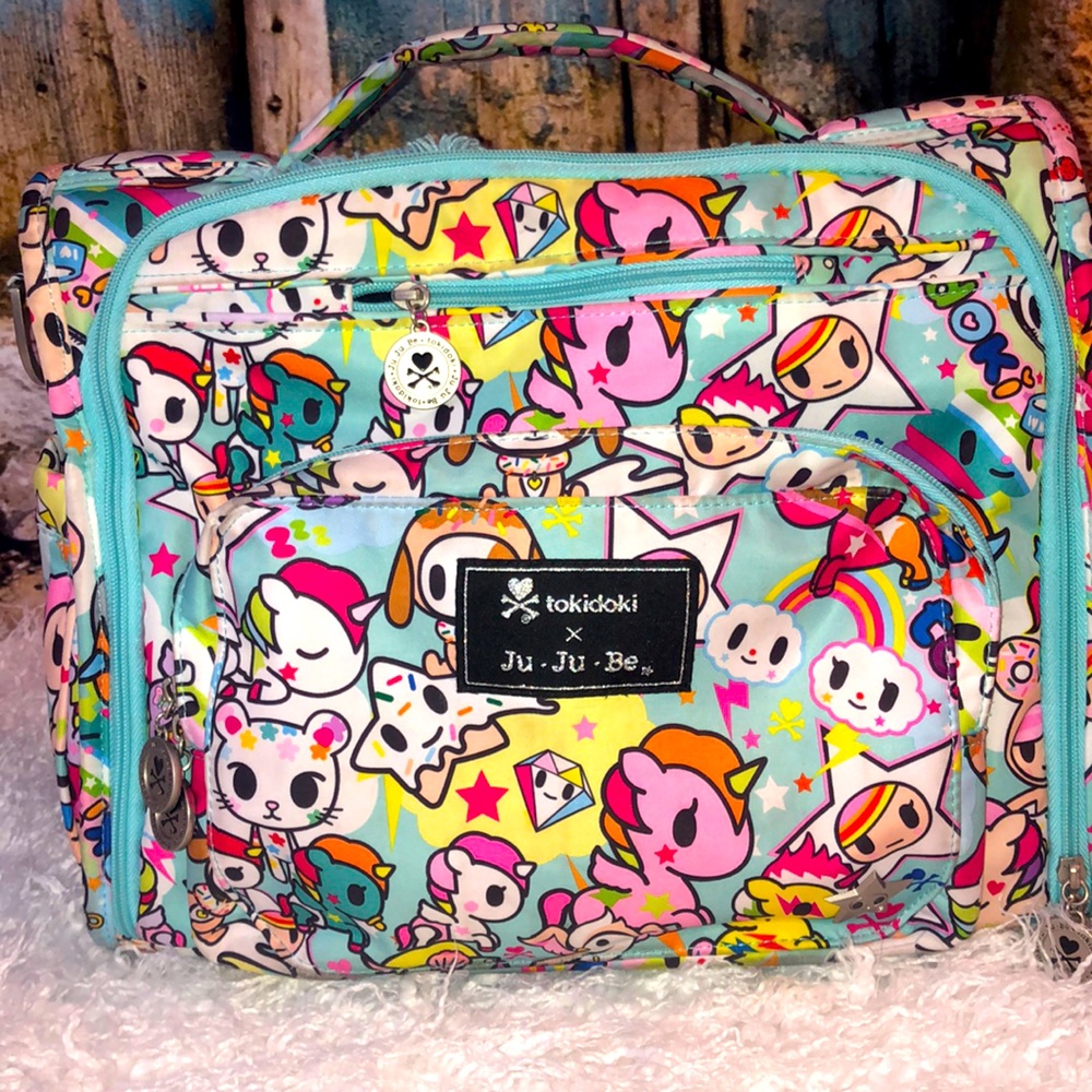 🦄 tokidoki x jujube bff bag unicorn print